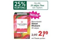 taylors thee 20 zakjes