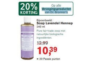 verzogingsproducten van dr bronner s