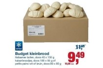 budget kleinbrood