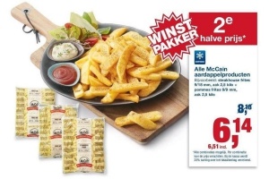 alle mccain aardappelproducten