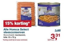 alle horeca select vleesconserven