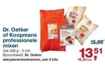 dr oetker of koopmans professionele mixen