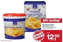 horeca select frituurolie of vet