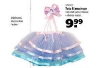 tutu blauw roze