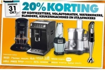 koffiezetters volautomaten waterkokers blenders keukenmachines en staafmixers