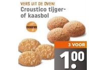 croustico tijgerof kaasbol