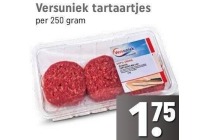 versuniek tartaartjes