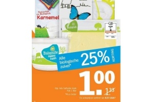 alle biologische zuivel