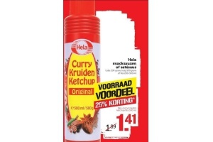 hela snacksauzen of sate saus