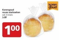 korengoud reuze eierkoeken