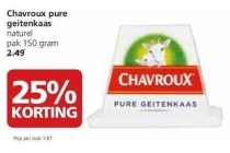 chavroux pure geitenkaas