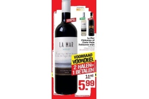 la mar chileense of corte viola italiaanse wijn