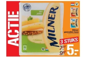 milner gesneden kaas