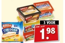 eru smeerkaas of cheddar plakken