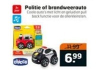 politie of brandweerauto