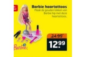 barbies haartattoes