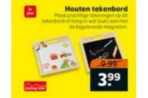 houten tekenbord