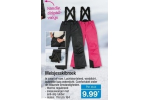 meisjesskibroek