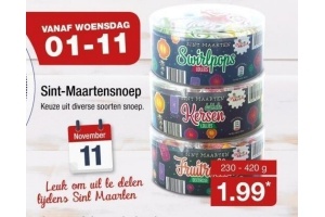 sint maartenssnoep