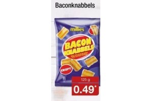 bacon knabbels