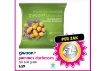 gwoon pommes duchesses