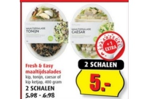 fresh en easy maaltijdsalades