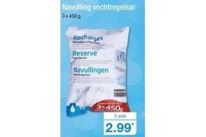 navulling vochtregelaar