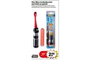 star wars tandenborstel met licht en geluid