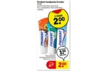 prodent tandpasta in tube