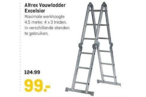 altrex vouwladder excelsior