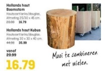 hollands hout boomstam