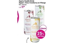 asprire health drink appel accai cranberry en mango