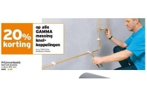 alle gamma messing knel koppelingen