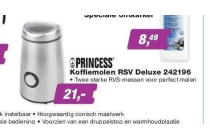 princess koffiemolen rsv deluxe 242196