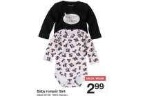 baby romper sint