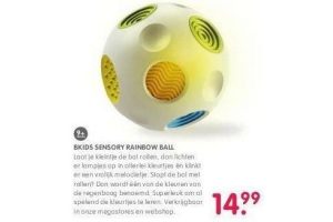 bkids sensory rainbow ball