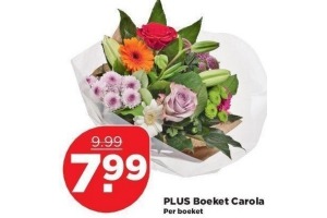 plus boeket carola