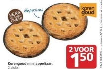 korengoud mini appeltaart