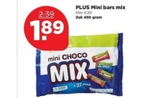 plus mini bars mix