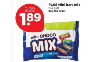 plus mini bars mix