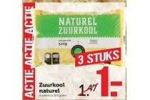 zuurkool naturel