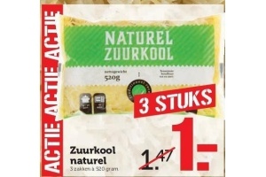 zuurkool naturel