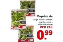 verpakte sla