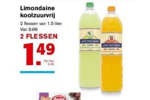 limondaine koolzuurvrij