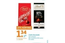 alle varianten lindt chocolade