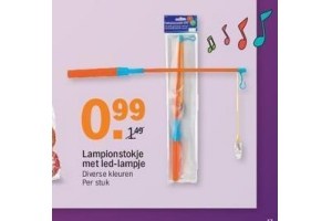 lampionstokje met led lampje