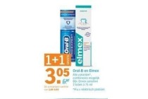 alle varianten oral b en elmex