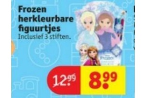 frozen herkenbare figuurtjes