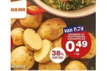 kruimige of vastkokende aardapelen