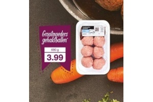 grootmoeders gehaktballen